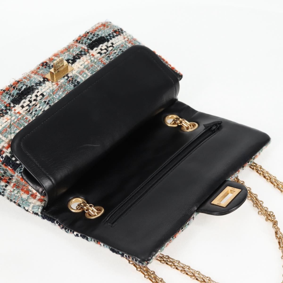 Chanel Chanel Reissue 2.55 Flap Bag Quilted Tweed Size ONE SIZE - 22 Thumbnail