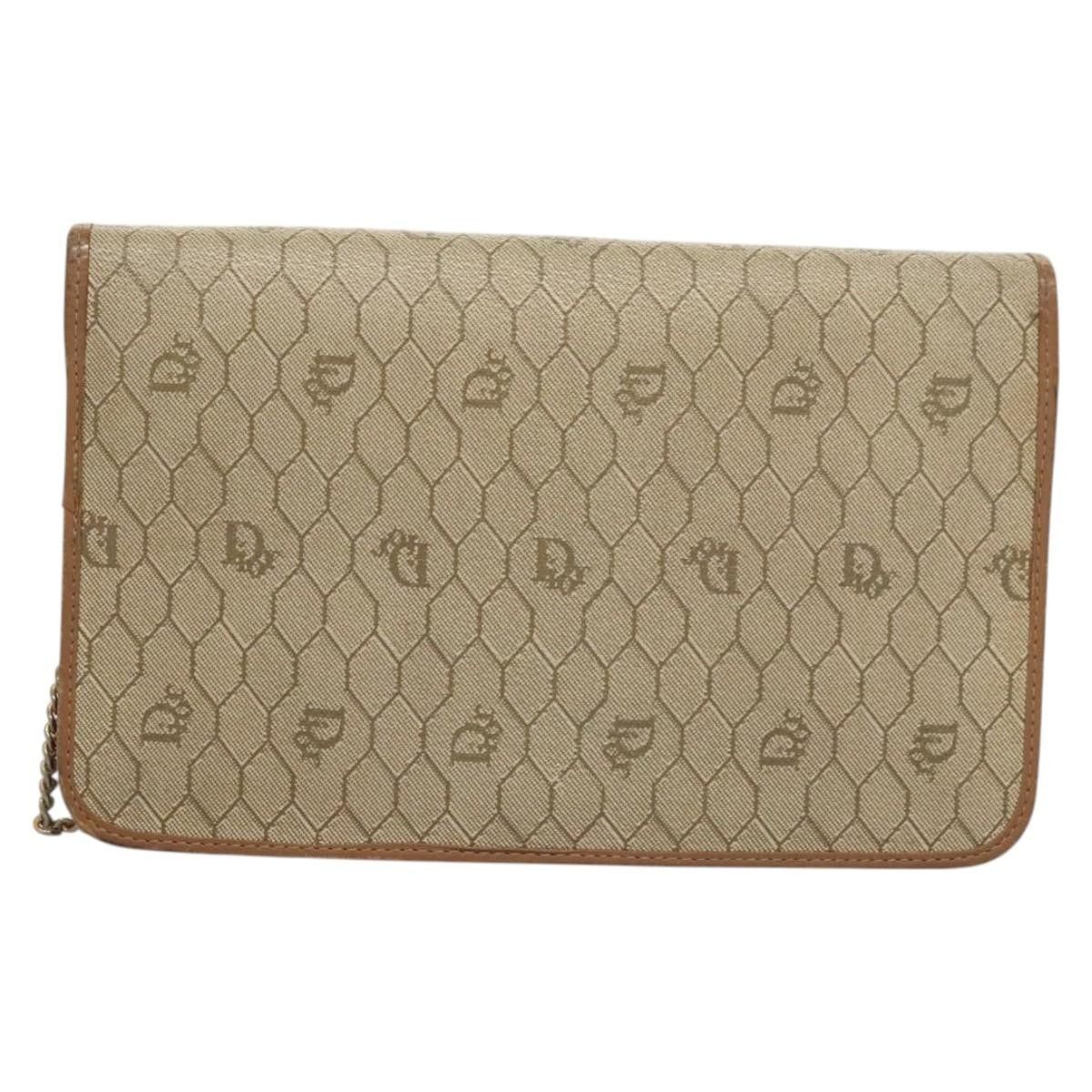 Dior Christian Dior Vintage Honeycomb chain Canvas Size ONE SIZE - 2 Thumbnail