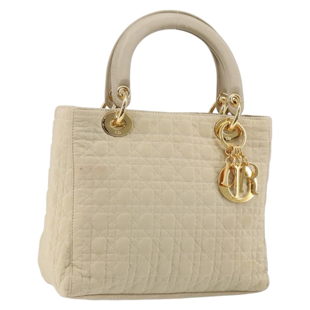 Dior Christian Dior Lady Dior Bag Nylon Size ONE SIZE - 18 Thumbnail