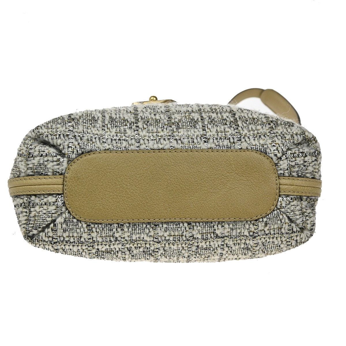 Chloe Chloe Elsie Shoulder Bag Tweed Leather Size ONE SIZE - 10 Thumbnail