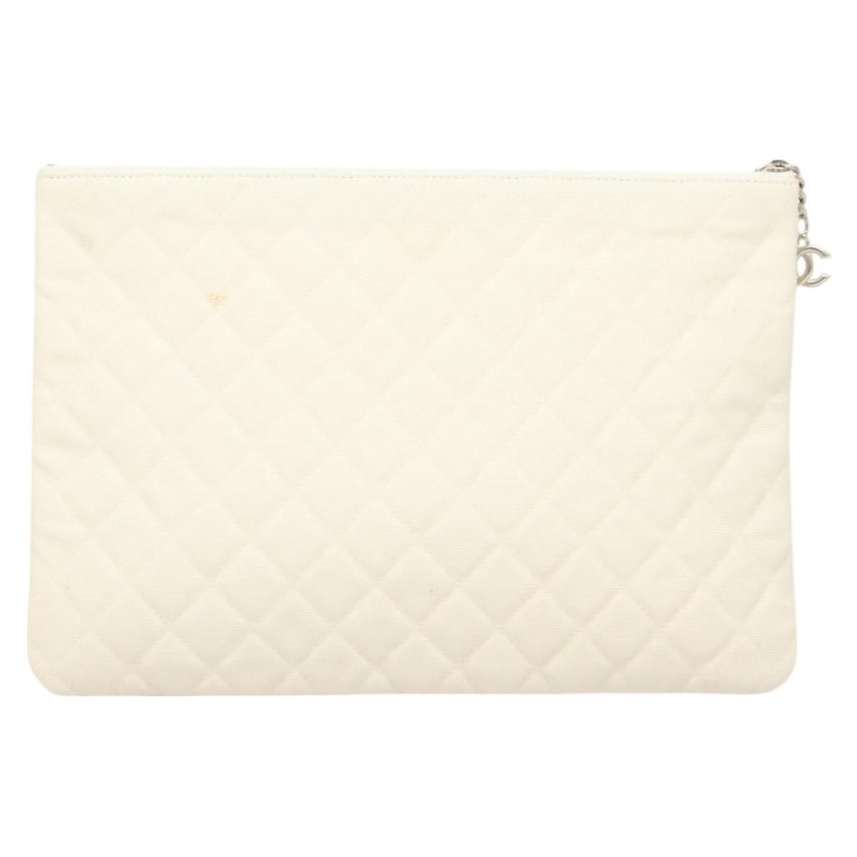 Chanel Chanel Coco Cuba Pouch Printed Quilted Canvas Size ONE SIZE - 2 Thumbnail