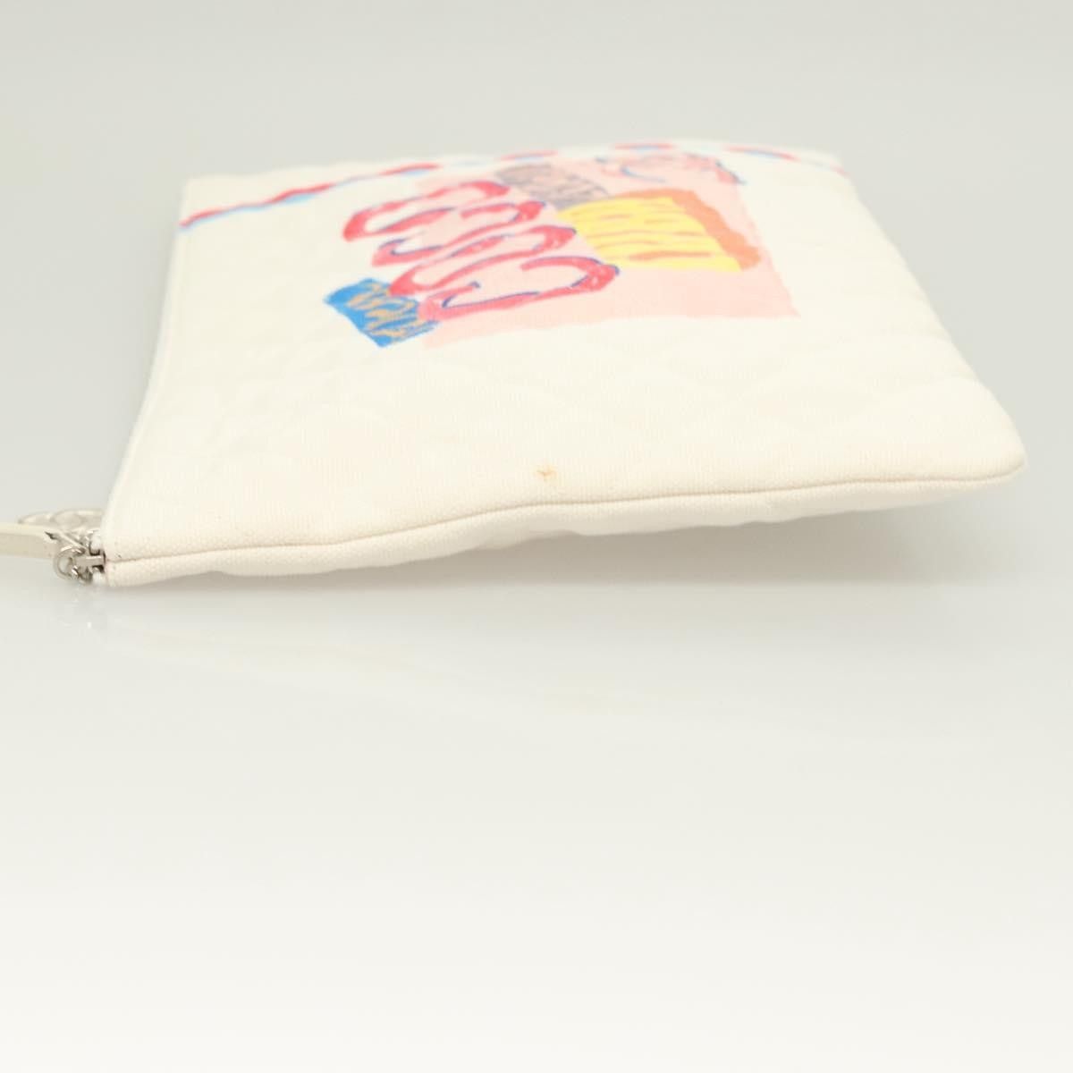 Chanel Chanel Coco Cuba Pouch Printed Quilted Canvas Size ONE SIZE - 12 Thumbnail