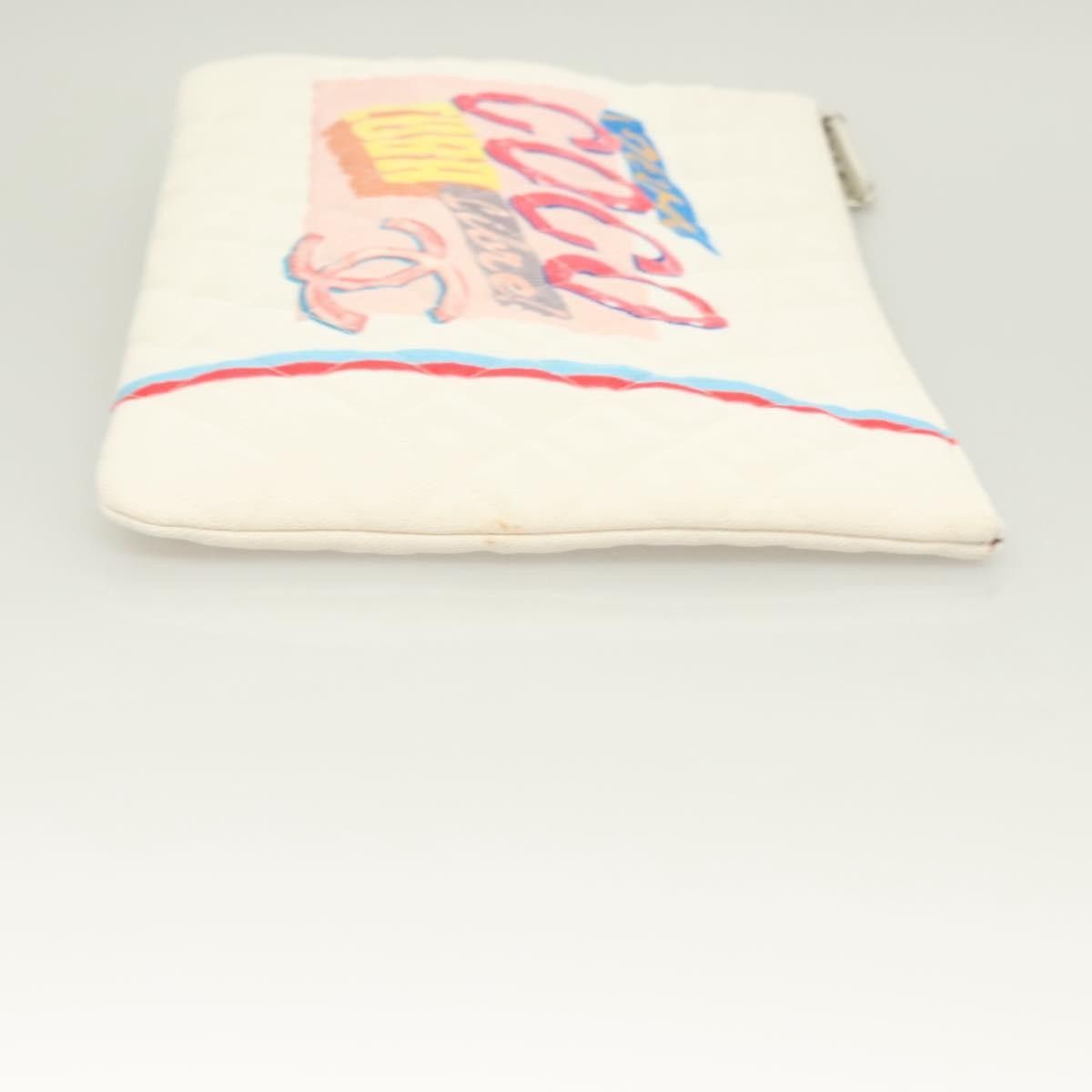 Chanel Chanel Coco Cuba Pouch Printed Quilted Canvas Size ONE SIZE - 11 Thumbnail