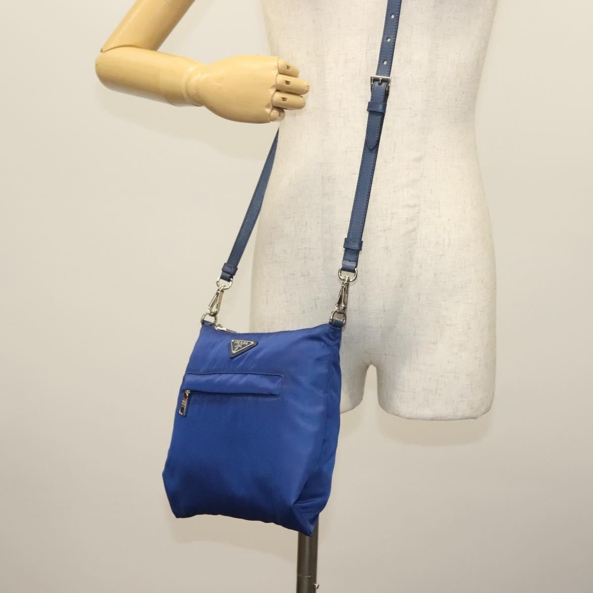 Prada Prada Flat Messenger Tessuto with Leather Size ONE SIZE - 21 Thumbnail
