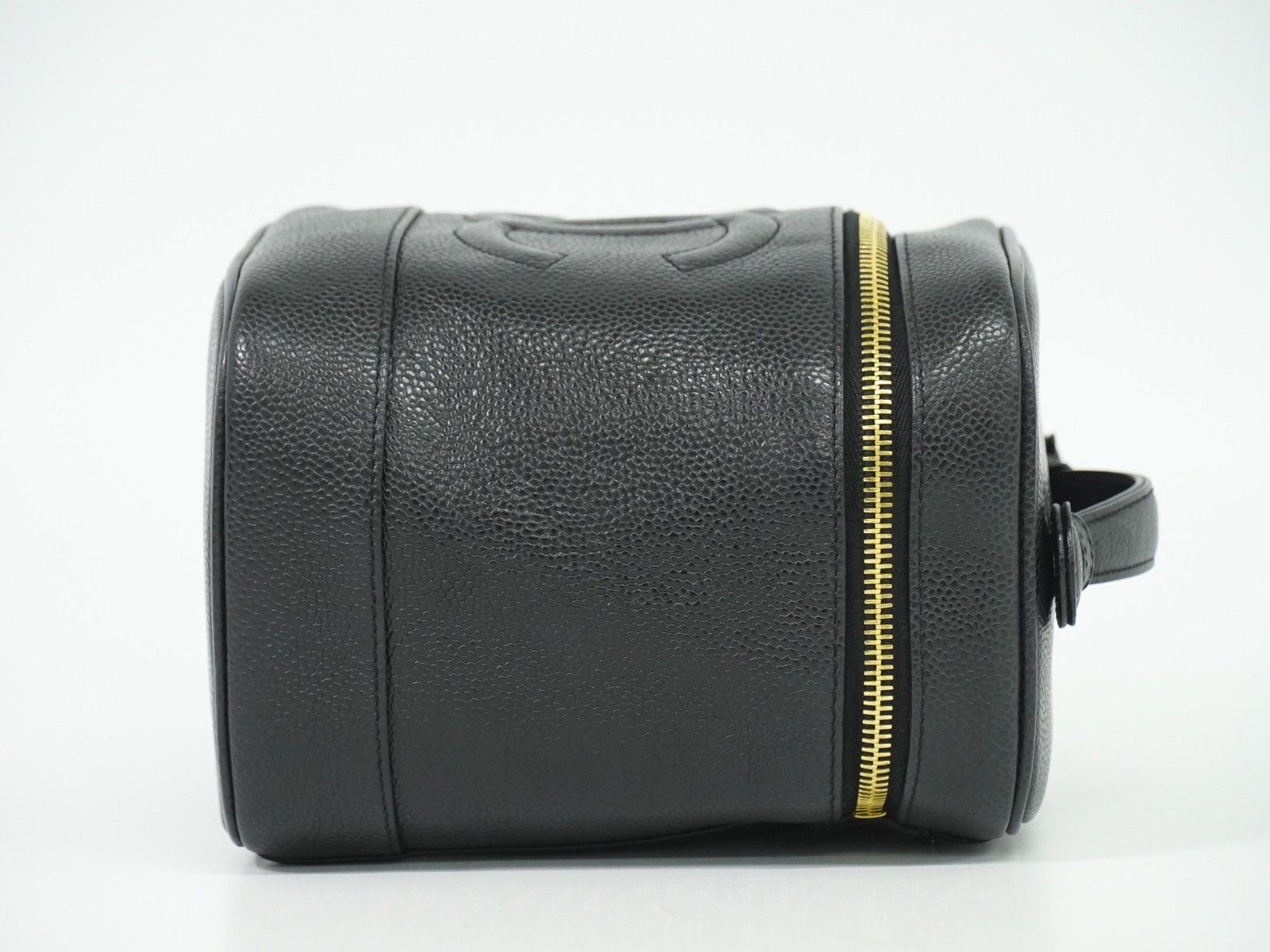 Chanel Chanel Vintage Timeless Cosmetic Case Caviar Size ONE SIZE - 3 Thumbnail