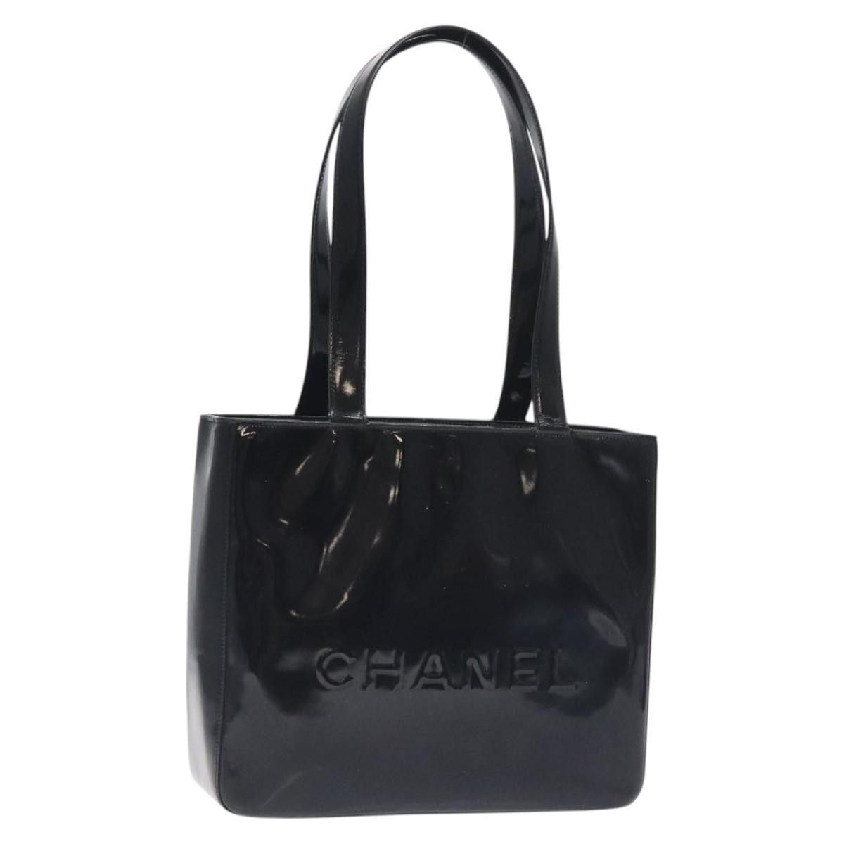 Chanel Chanel Vintage Embossed Logo Shoulder Bag Patent Size ONE SIZE - 17 Thumbnail