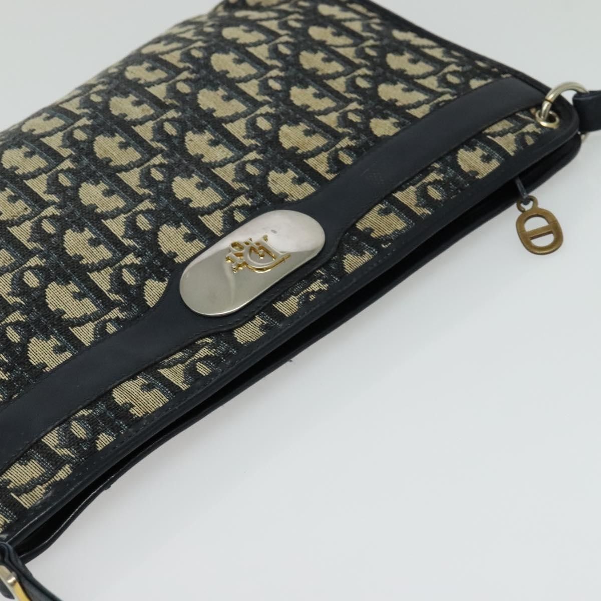 Dior Christian Dior Vintage Trotter Shoulder Bag Canvas Size ONE SIZE - 13 Thumbnail