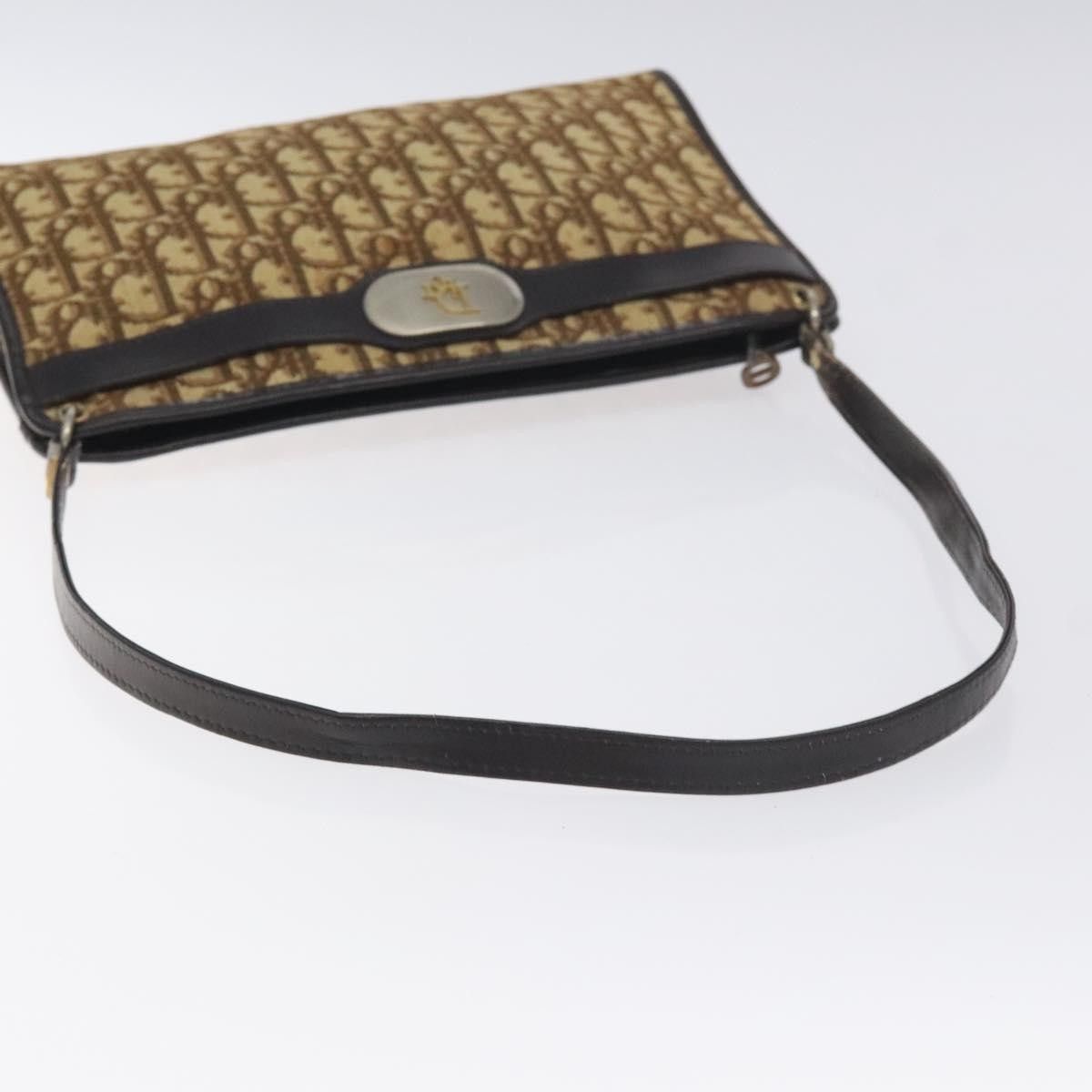 Dior Christian Dior Vintage Trotter Shoulder Bag Canvas Size ONE SIZE - 7 Thumbnail
