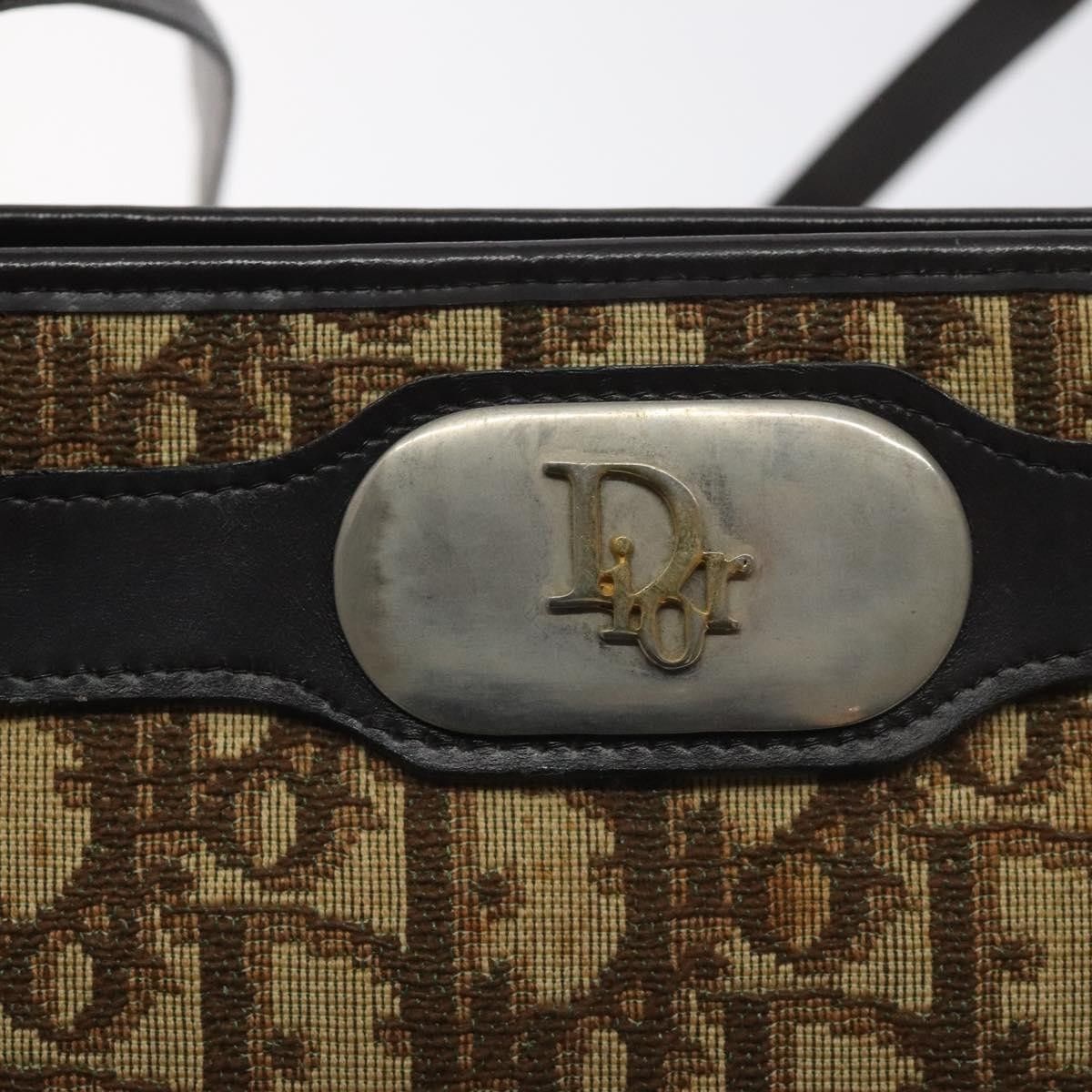 Dior Christian Dior Vintage Trotter Shoulder Bag Canvas Size ONE SIZE - 16 Thumbnail