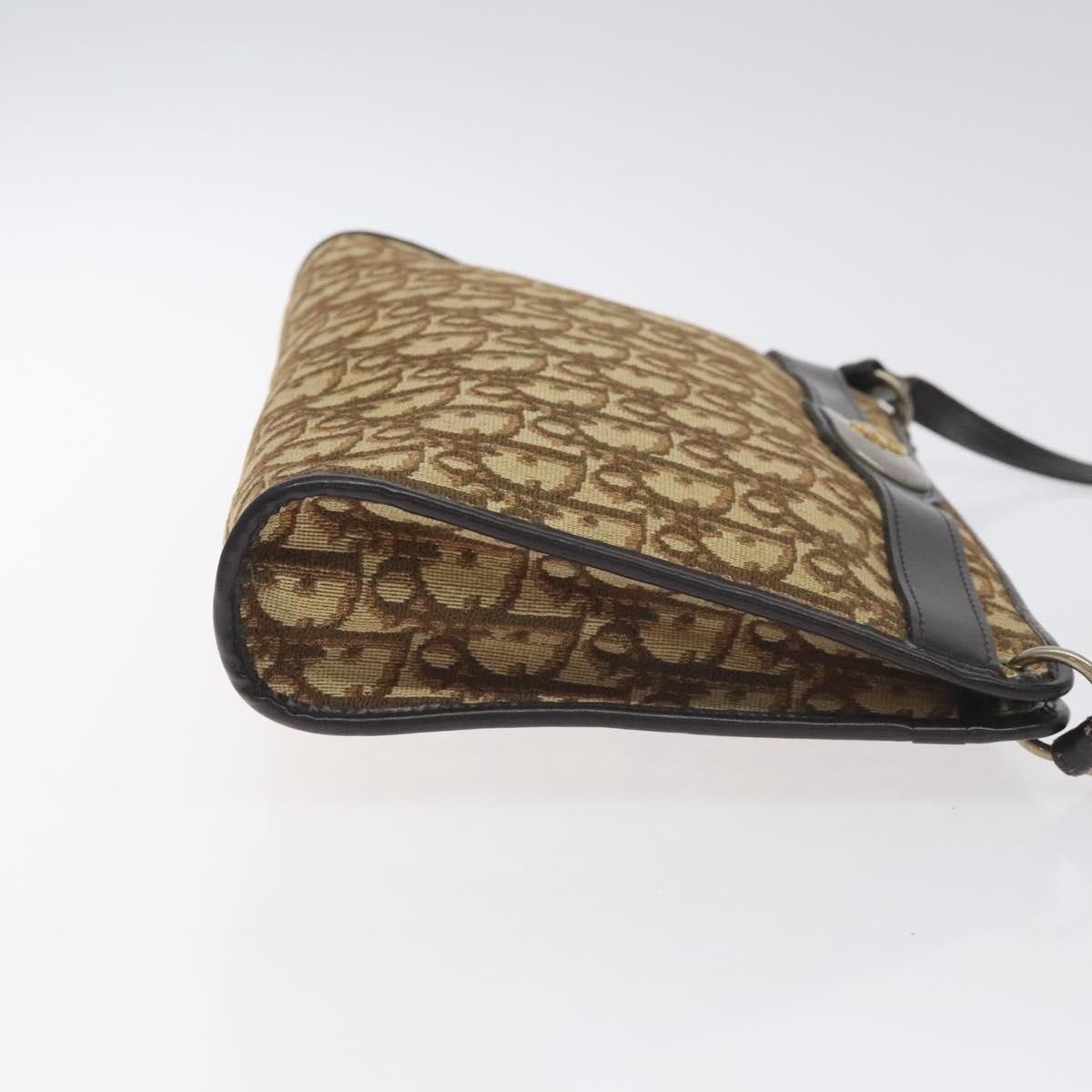 Dior Christian Dior Vintage Trotter Shoulder Bag Canvas Size ONE SIZE - 3 Thumbnail