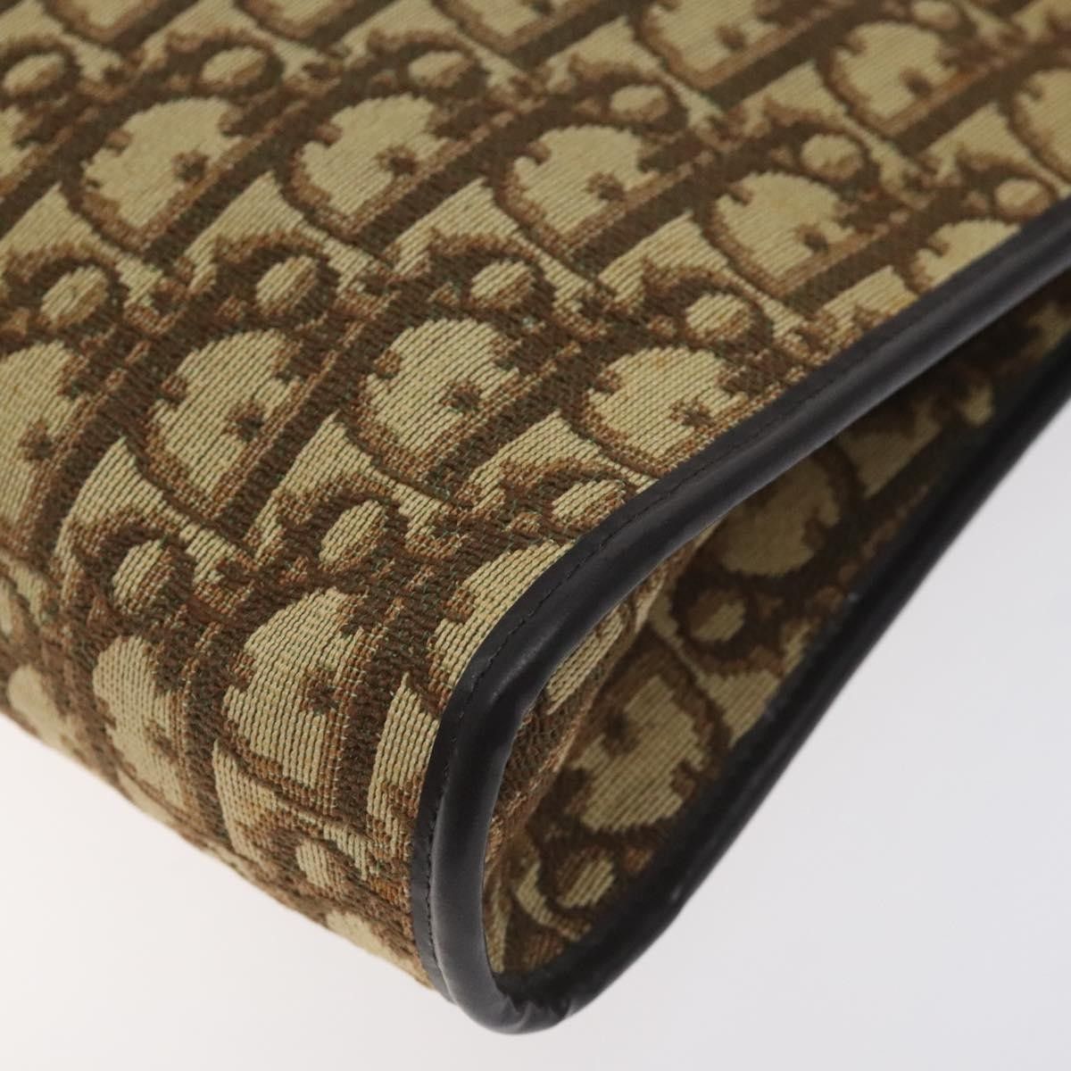Dior Christian Dior Vintage Trotter Shoulder Bag Canvas Size ONE SIZE - 10 Thumbnail