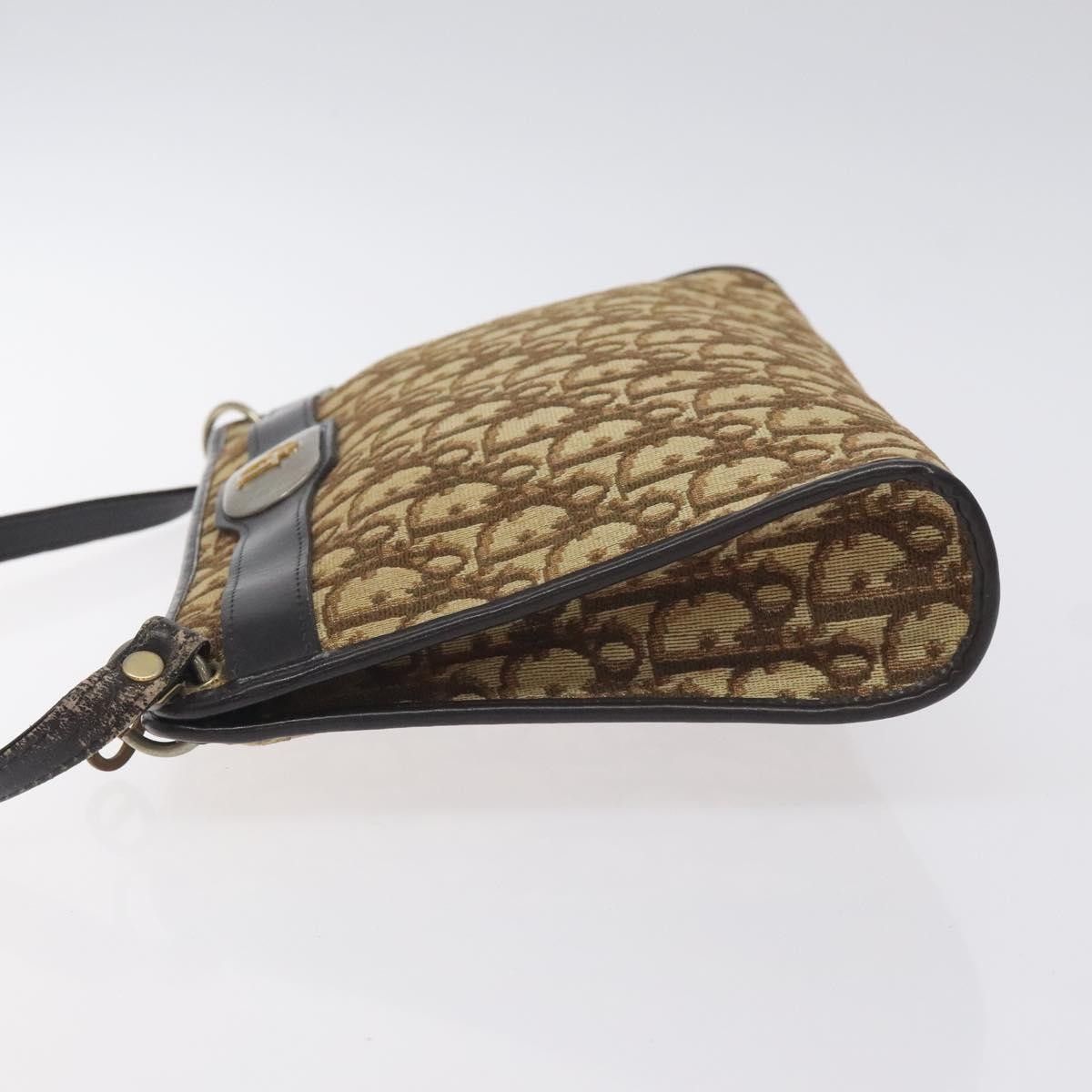 Dior Christian Dior Vintage Trotter Shoulder Bag Canvas Size ONE SIZE - 4 Thumbnail