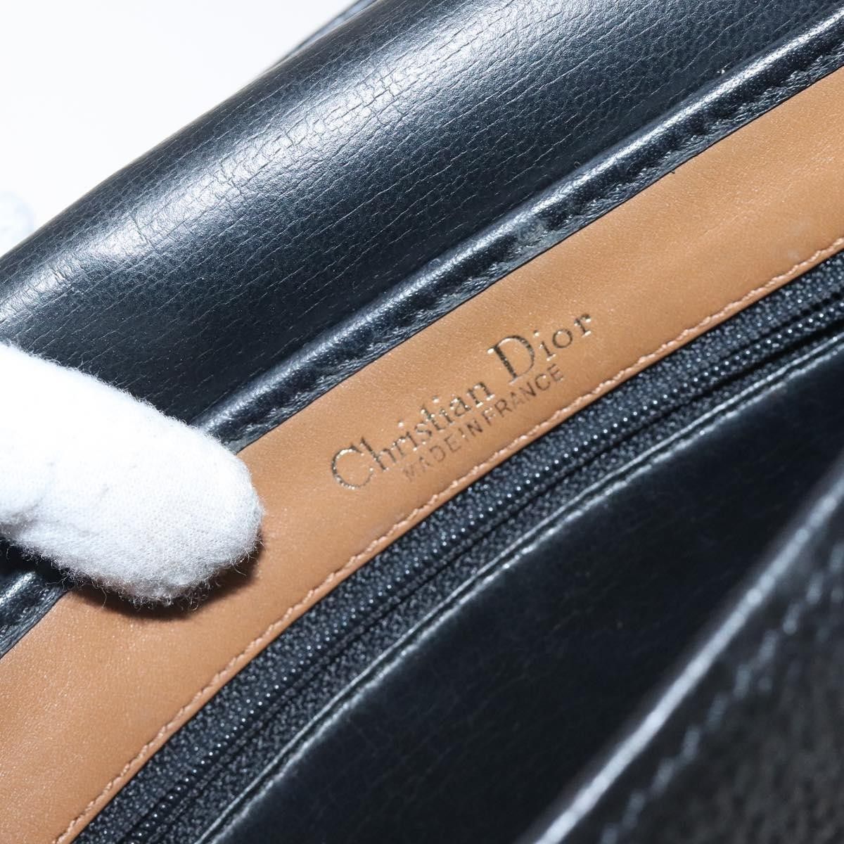 Dior Christian Dior Vintage CD Flap Shoulder Bag Leather Size ONE SIZE - 6 Thumbnail