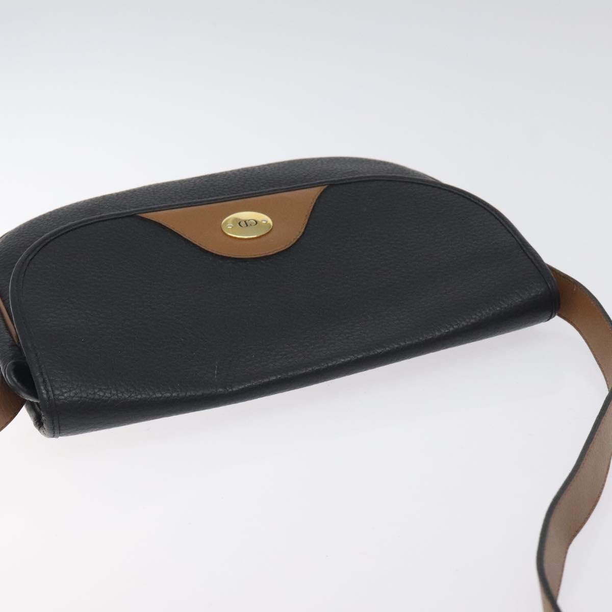 Dior Christian Dior Vintage CD Flap Shoulder Bag Leather Size ONE SIZE - 14 Thumbnail