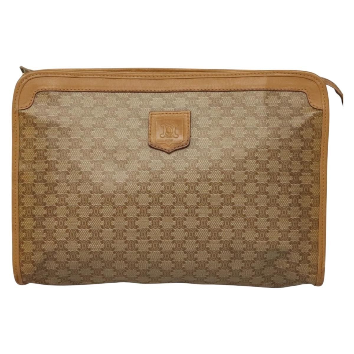 Celine Celine Macadam Pochette Clutch Size ONE SIZE - 19 Thumbnail