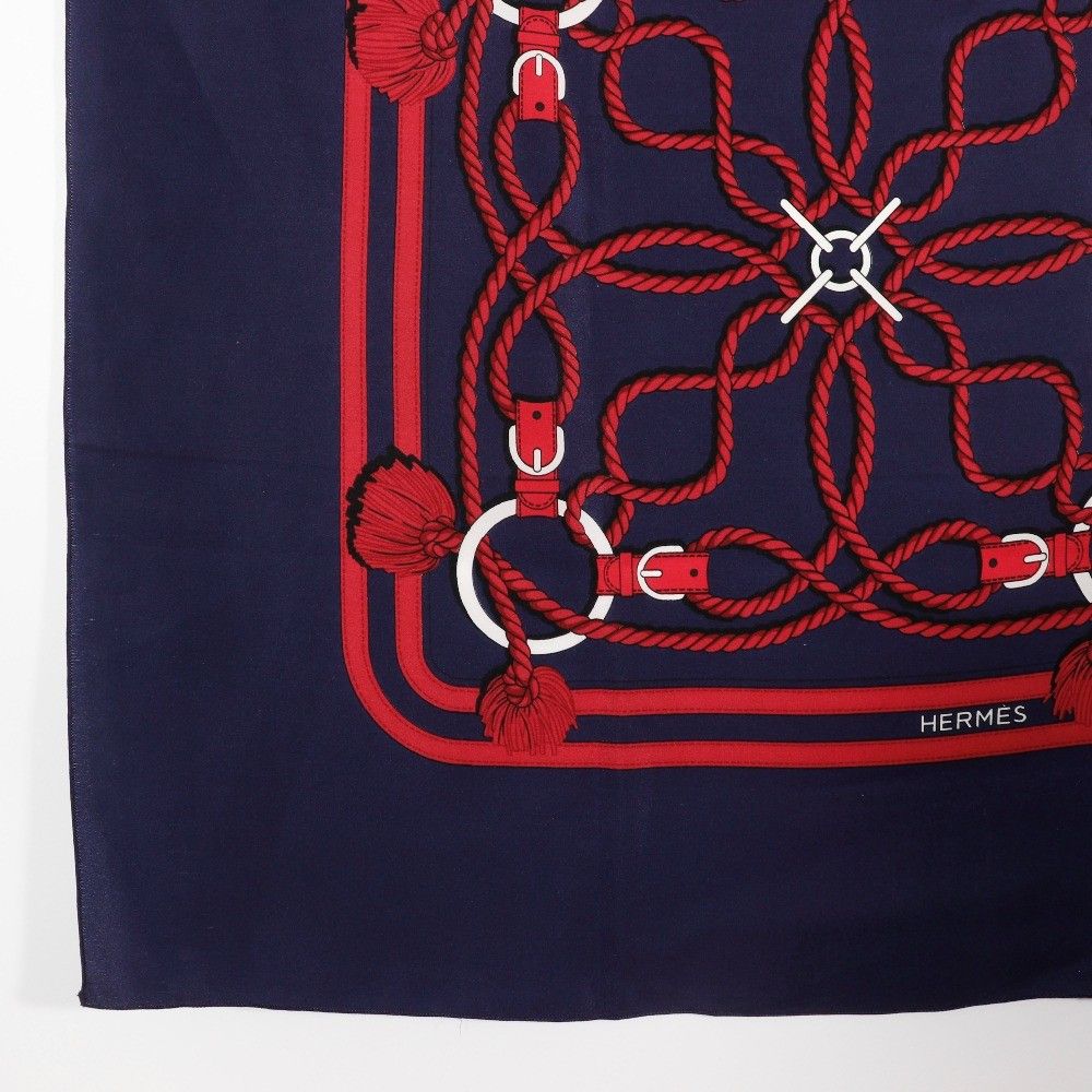 Hermes Hermes Carré 90 Silk multicolor Size ONE SIZE - 5 Thumbnail