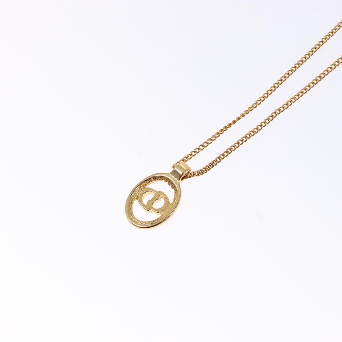 Dior Christian Dior CD Pendant Necklace Gold-plated Size ONE SIZE - 9 Thumbnail
