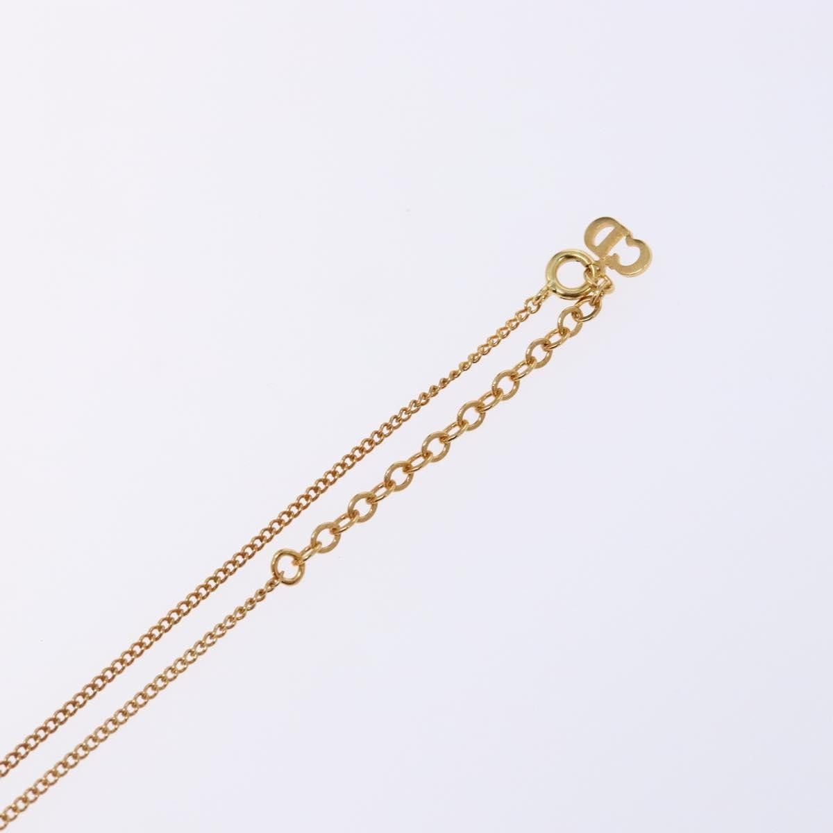 Dior Christian Dior CD Pendant Necklace Gold-plated Size ONE SIZE - 7 Thumbnail
