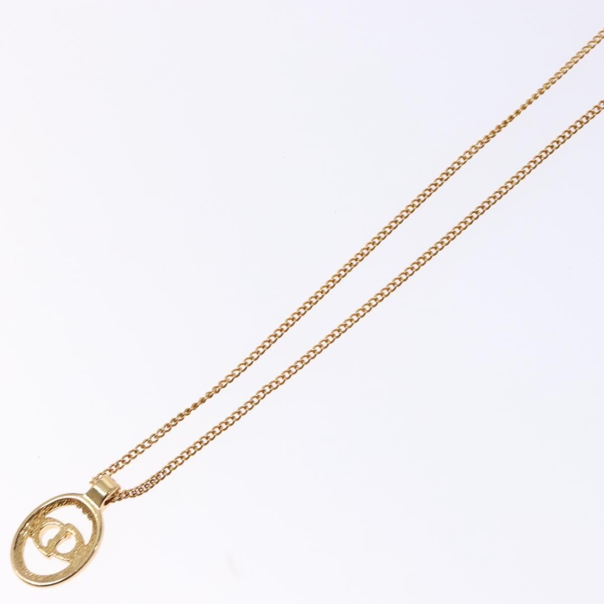 Dior Christian Dior CD Pendant Necklace Gold-plated Size ONE SIZE - 10 Thumbnail