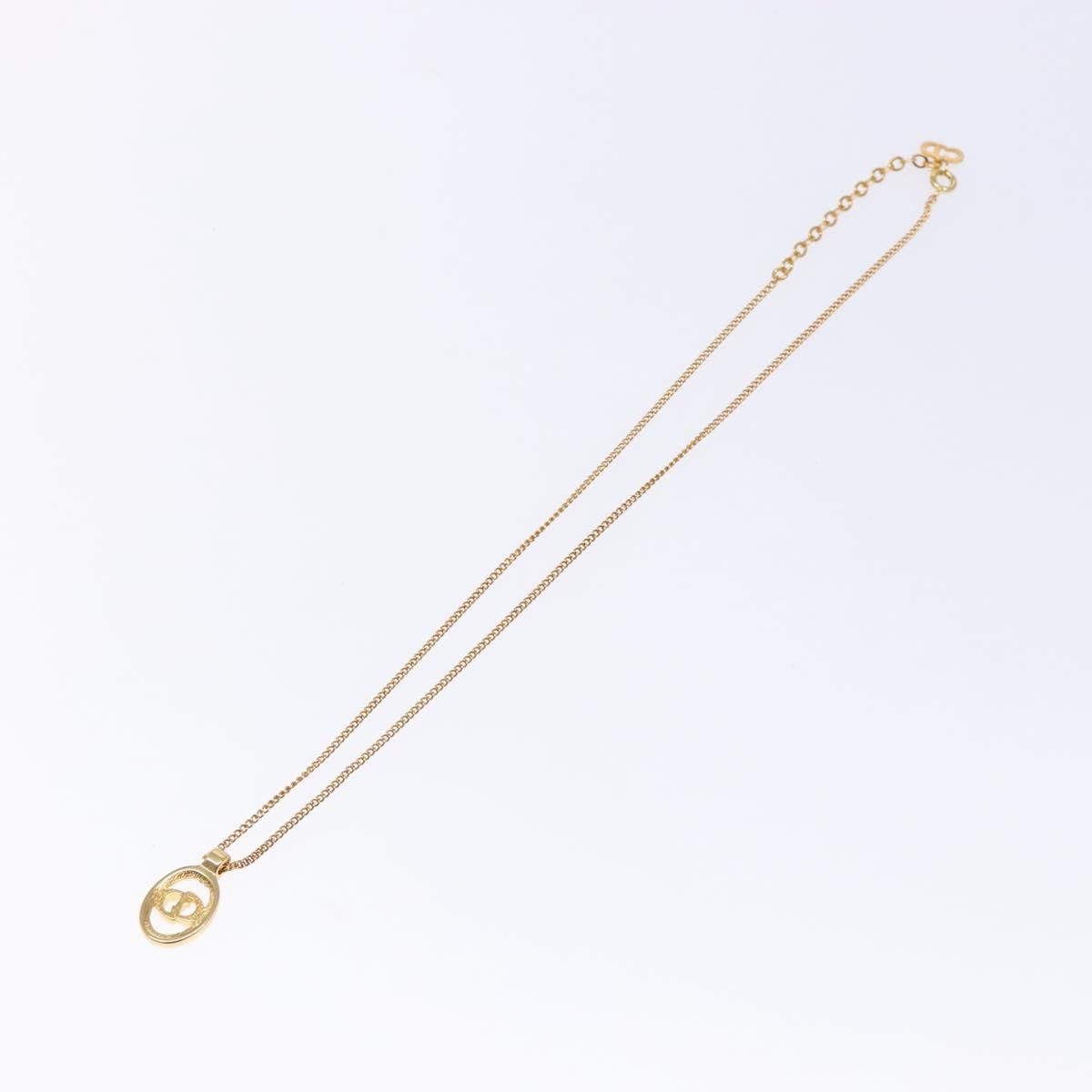 Dior Christian Dior CD Pendant Necklace Gold-plated Size ONE SIZE - 2 Thumbnail
