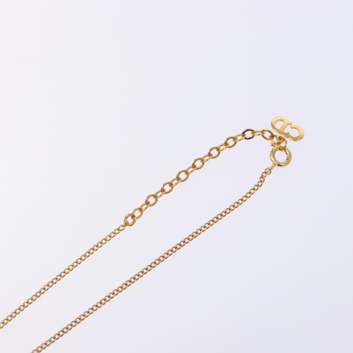 Dior Christian Dior CD Pendant Necklace Gold-plated Size ONE SIZE - 12 Thumbnail