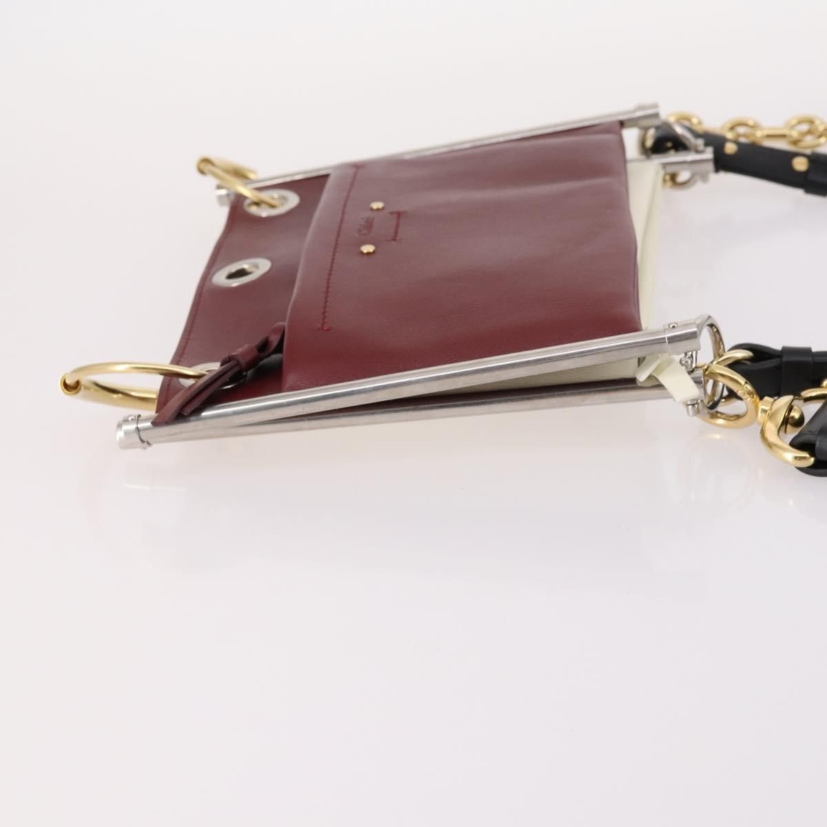 Chloe Chloe Roy Shoulder Bag Leather Size ONE SIZE - 4 Thumbnail