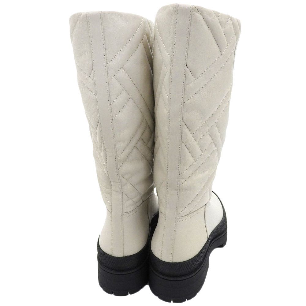 Hermes Hermes Hermes FUJI Leather Long Boots Leather Shoes DUTY FREE for USA Size ONE SIZE - 4 Thumbnail