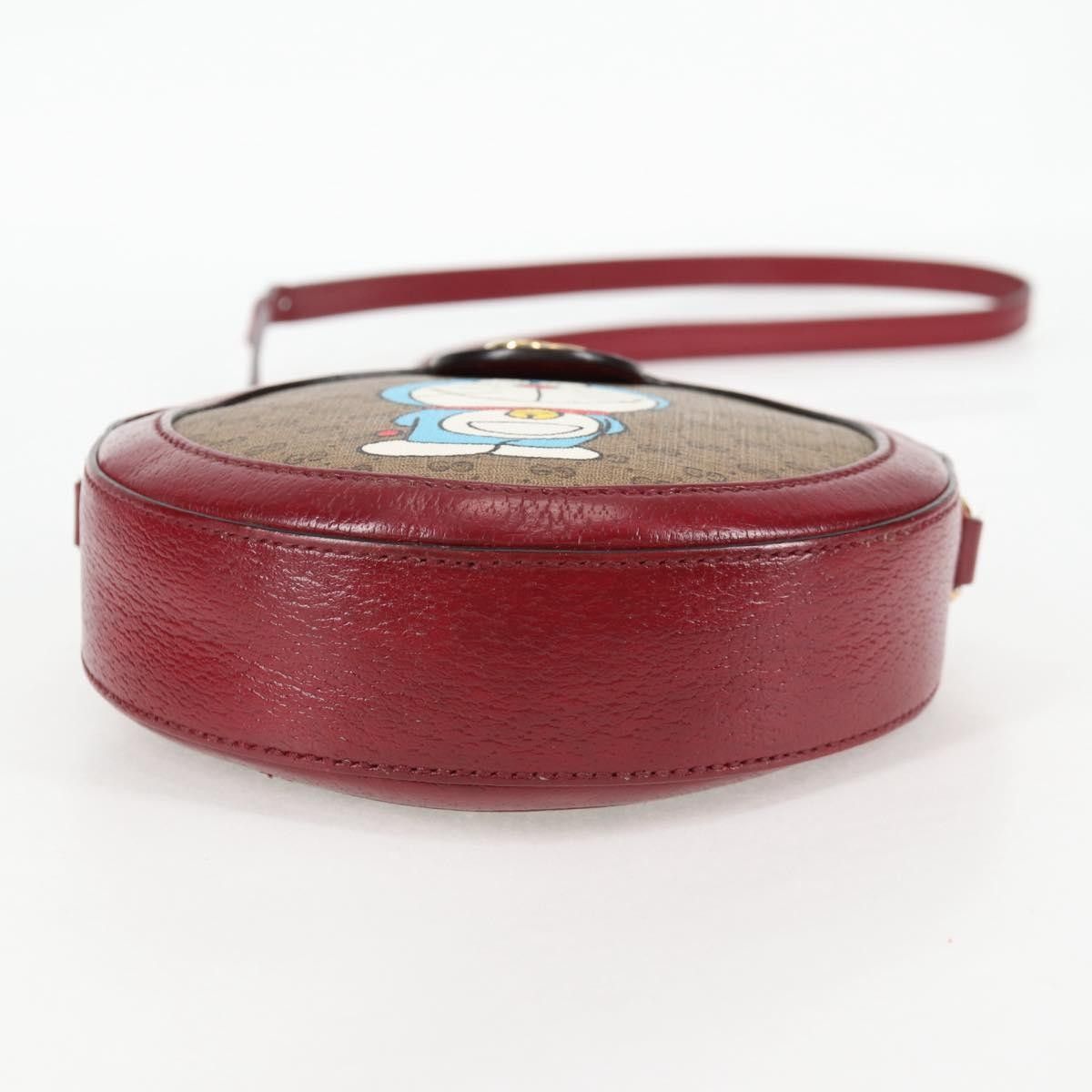 Gucci Gucci Doraemon Round Shoulder Bag Printed Mini GG Coated Canvas Size ONE SIZE - 16 Thumbnail