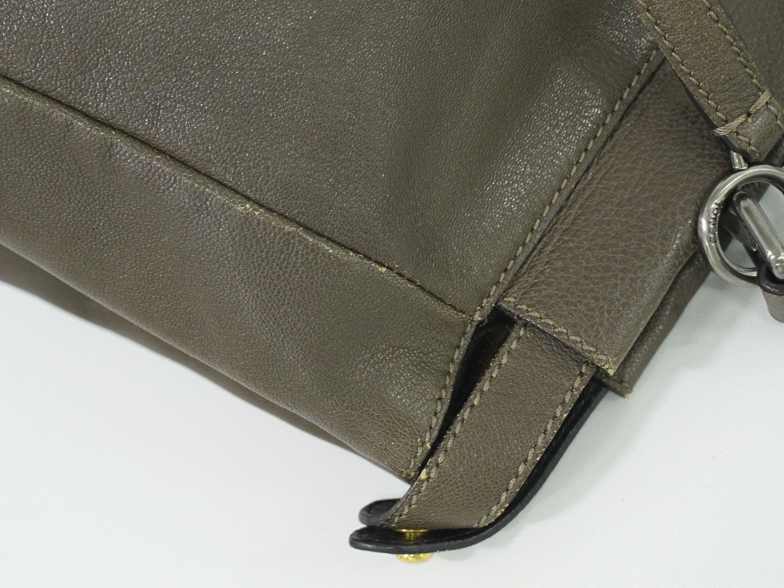 Fendi Fendi Peekaboo Bag Leather Size ONE SIZE - 15 Thumbnail