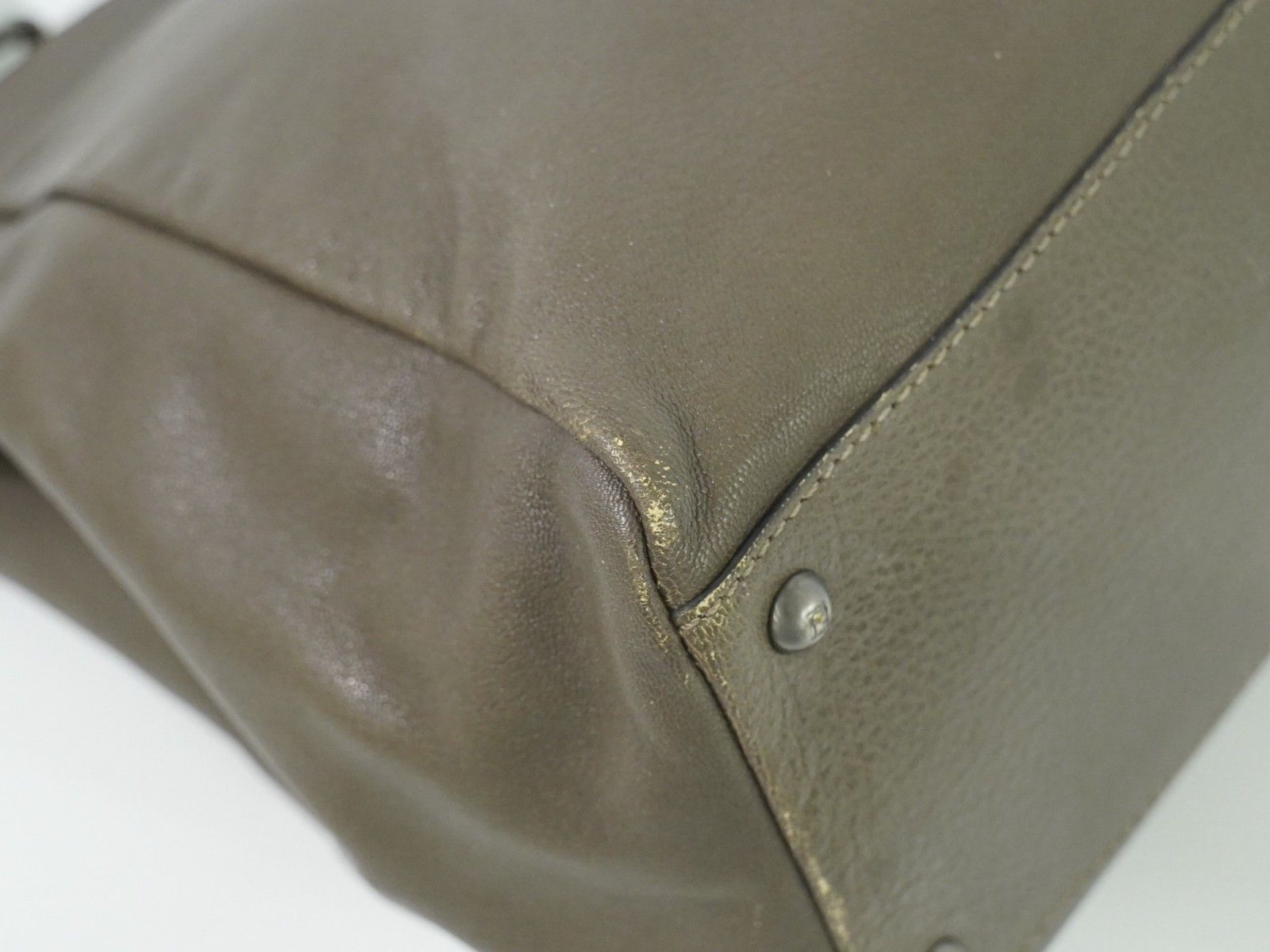 Fendi Fendi Peekaboo Bag Leather Size ONE SIZE - 8 Thumbnail