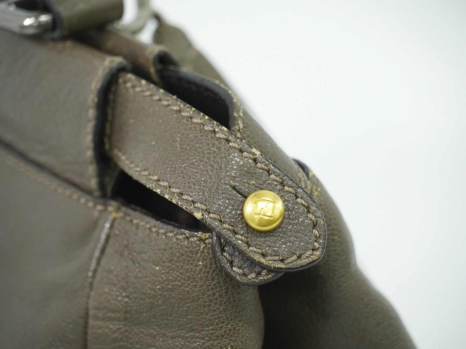 Fendi Fendi Peekaboo Bag Leather Size ONE SIZE - 11 Thumbnail