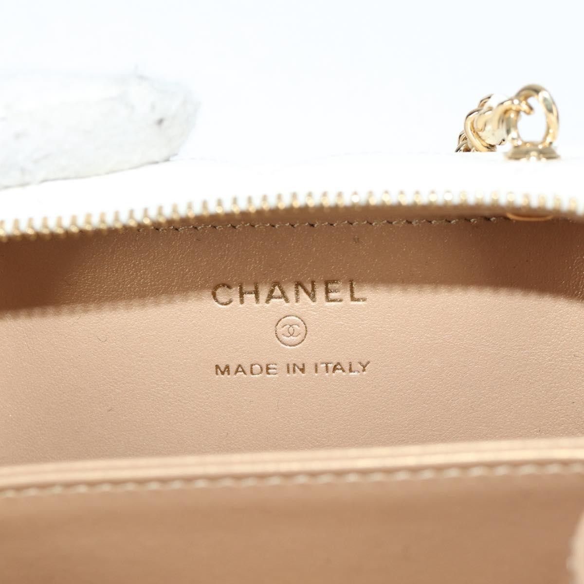 Chanel Chanel CC Zip Around Clutch with Chain Quilted Metal and Lambskin Size ONE SIZE - 6 Thumbnail