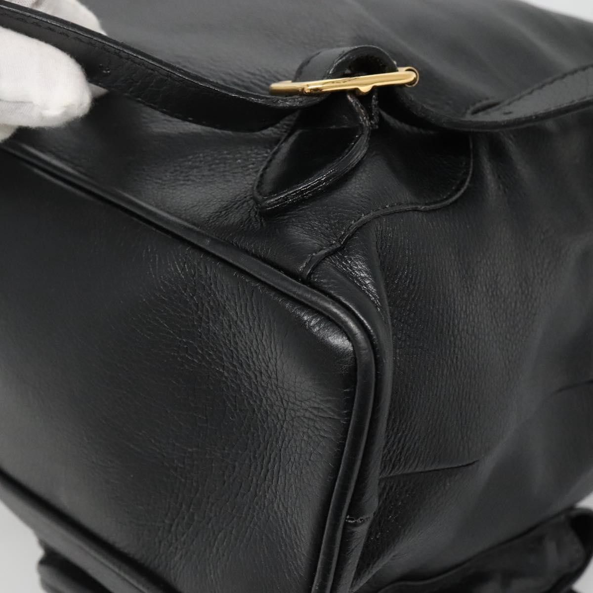 Gucci Gucci Vintage Bamboo Backpack Leather Size ONE SIZE - 8 Thumbnail