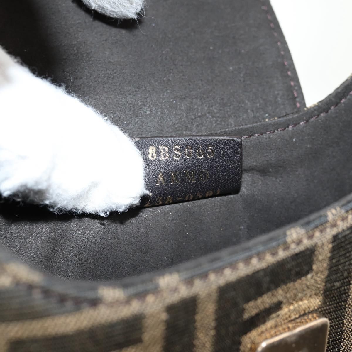 Fendi Fendi Cookie Hobo Zucca Canvas Size ONE SIZE - 7 Thumbnail