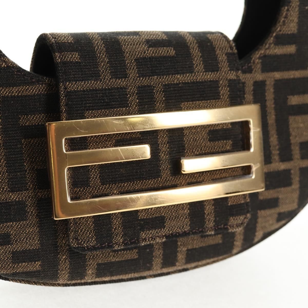 Fendi Fendi Cookie Hobo Zucca Canvas Size ONE SIZE - 13 Thumbnail