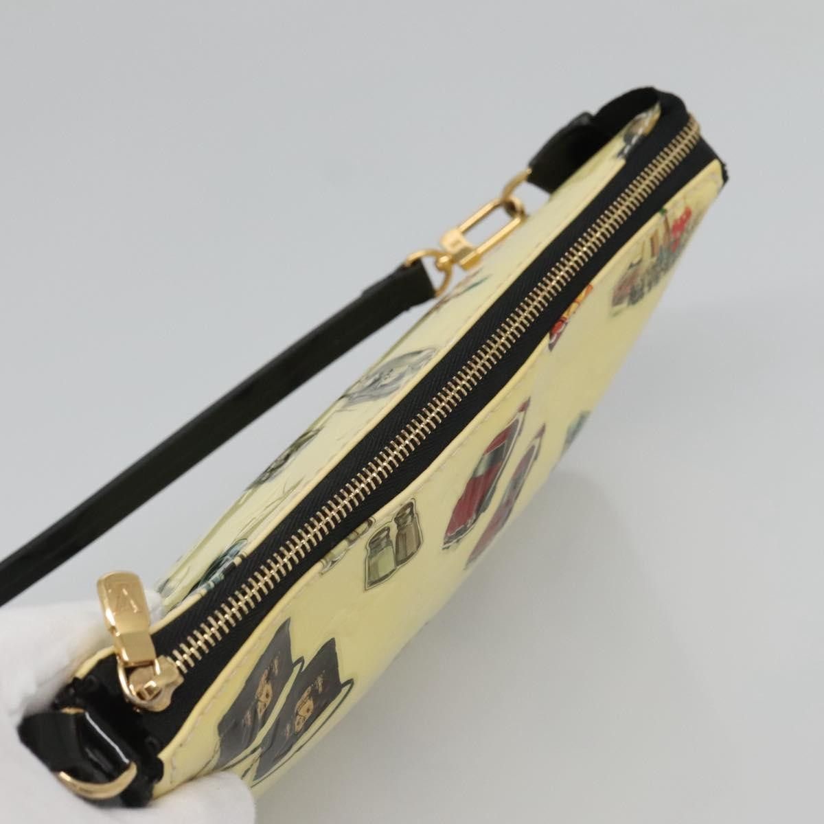 Louis Vuitton Louis Vuitton Pochette Accessoires NM Limited Edition Stickers Monogram Vernis Size ONE SIZE - 6 Thumbnail