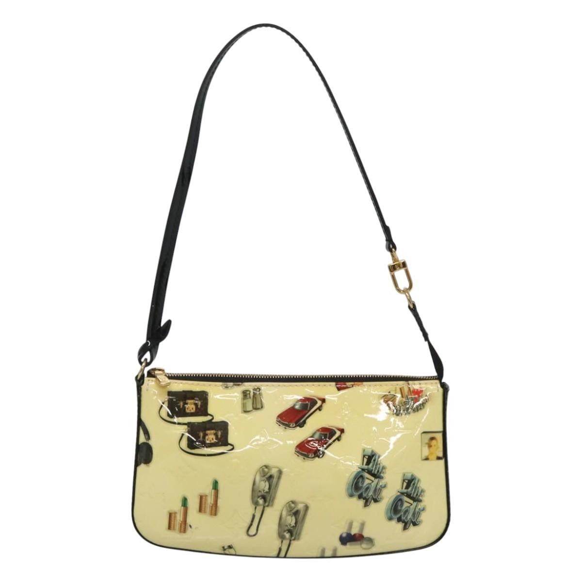Louis Vuitton Louis Vuitton Pochette Accessoires NM Limited Edition Stickers Monogram Vernis Size ONE SIZE - 13 Thumbnail