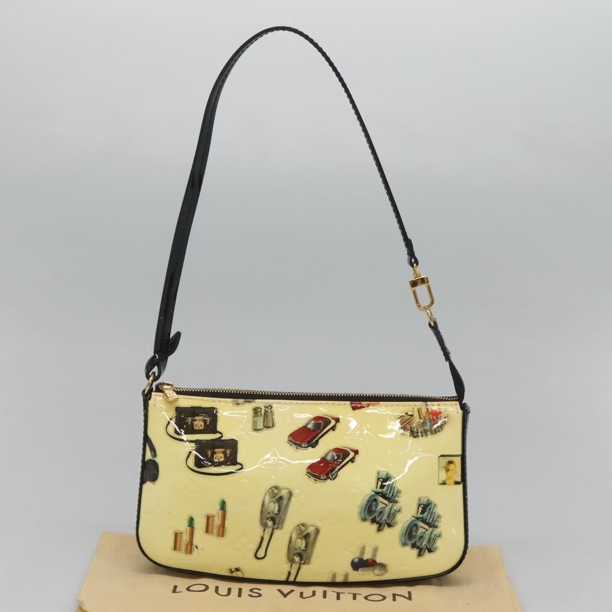Louis Vuitton Louis Vuitton Pochette Accessoires NM Limited Edition Stickers Monogram Vernis Size ONE SIZE - 12 Thumbnail