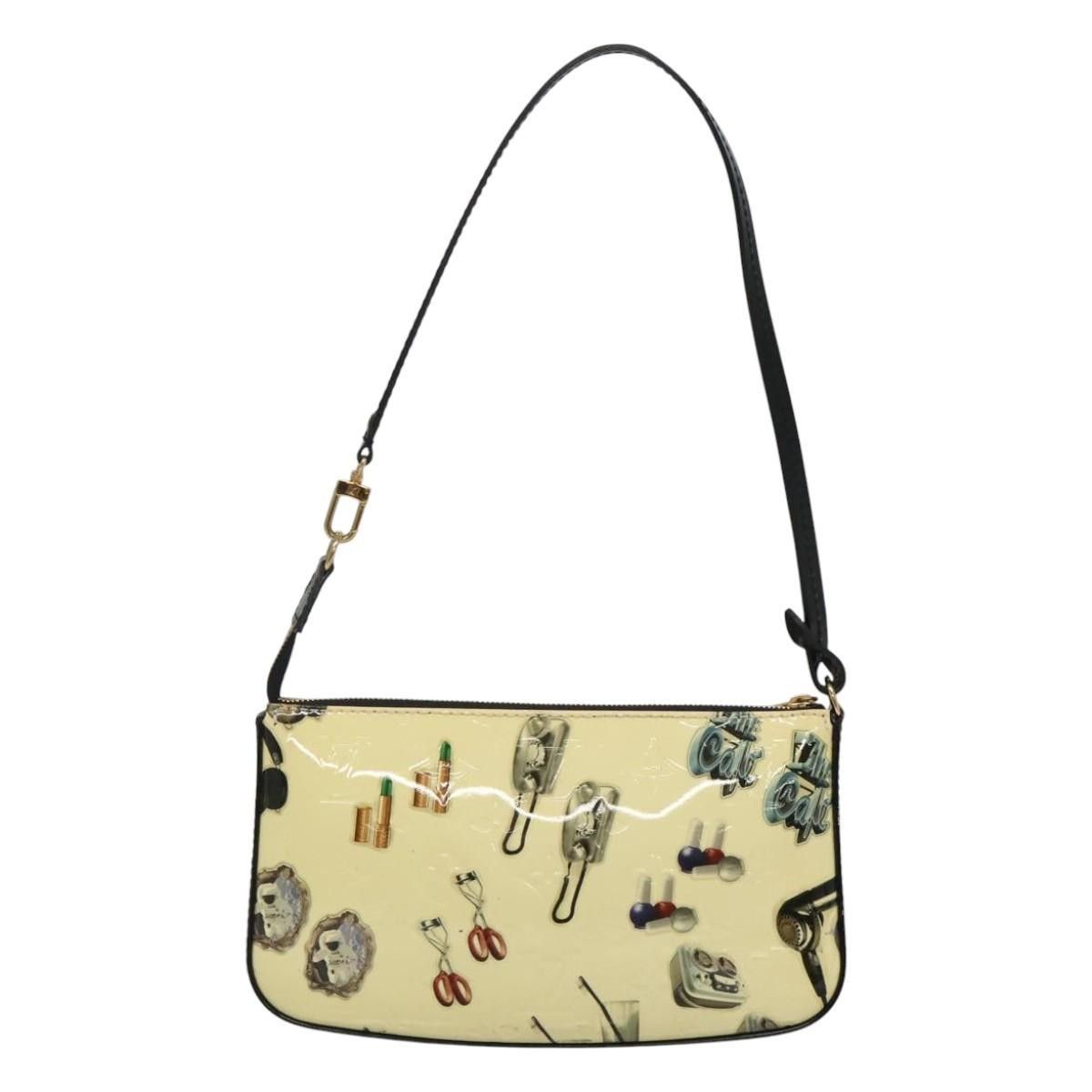 Louis Vuitton Louis Vuitton Pochette Accessoires NM Limited Edition Stickers Monogram Vernis Size ONE SIZE - 2 Thumbnail