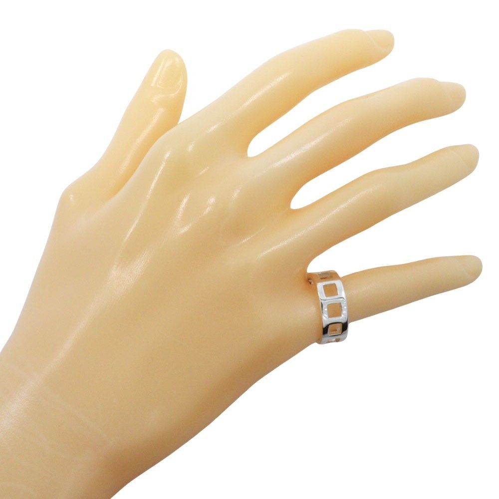 Gucci Gucci Open Square Ring Silver 925 Size ONE SIZE - 7 Thumbnail