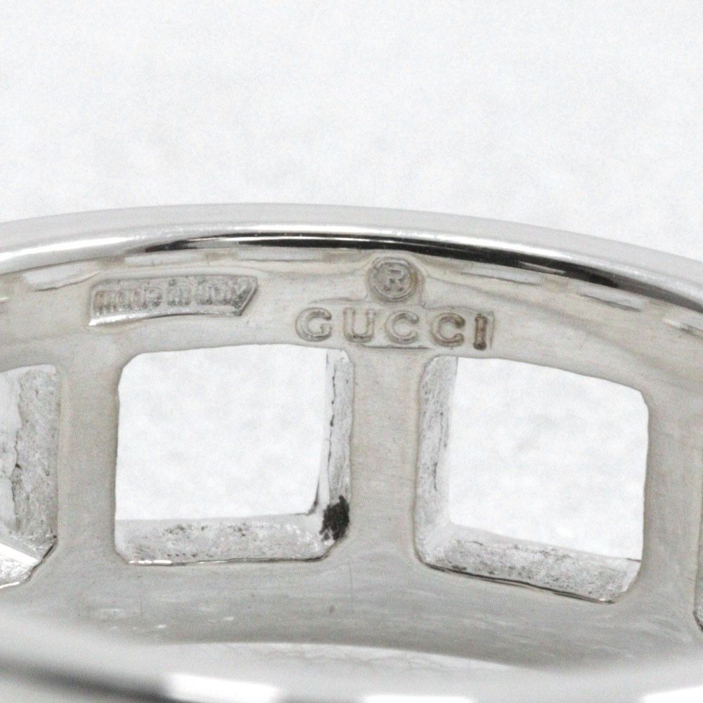 Gucci Gucci Open Square Ring Silver 925 Size ONE SIZE - 5 Thumbnail