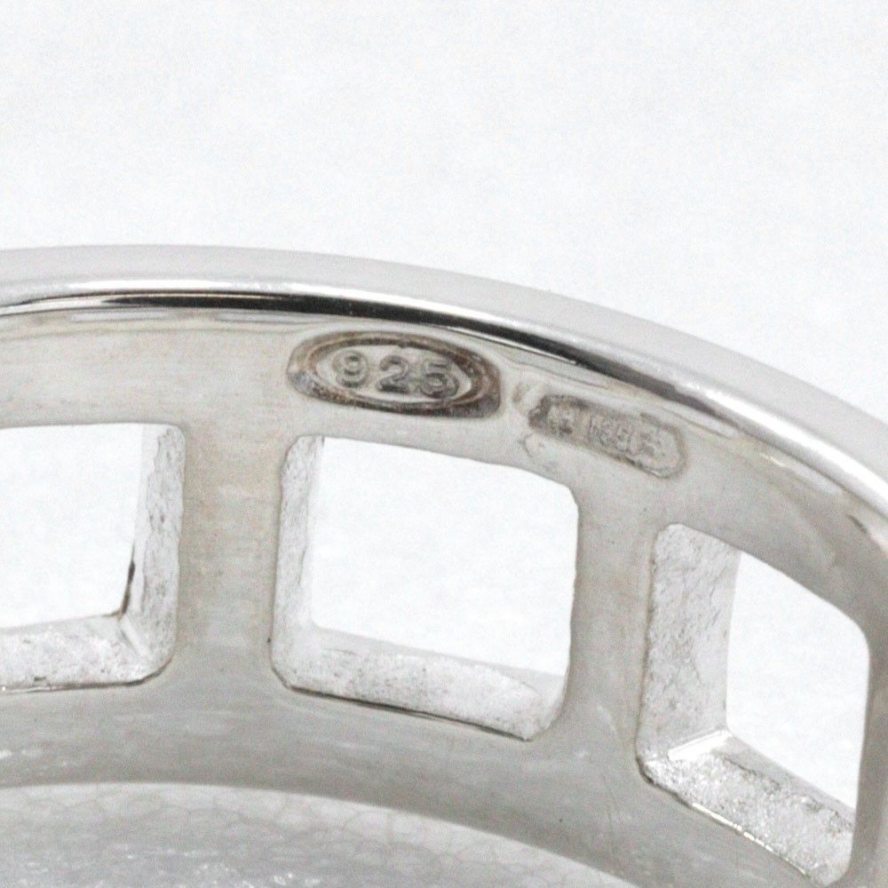 Gucci Gucci Open Square Ring Silver 925 Size ONE SIZE - 6 Thumbnail