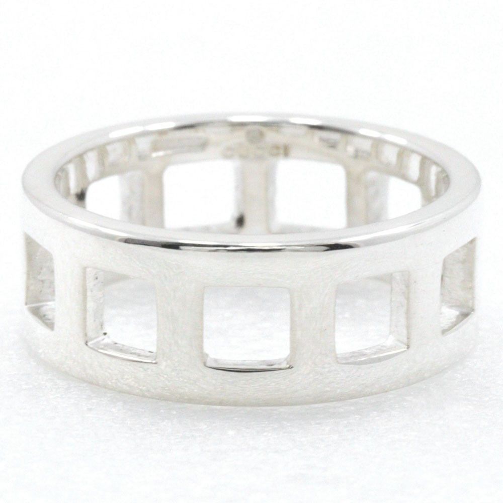 Gucci Gucci Open Square Ring Silver 925 Size ONE SIZE - 3 Thumbnail