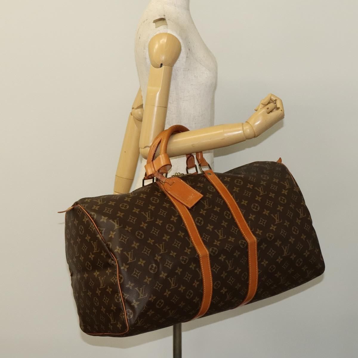 Louis Vuitton Louis Vuitton Keepall Bag Monogram Canvas Size ONE SIZE - 16 Thumbnail