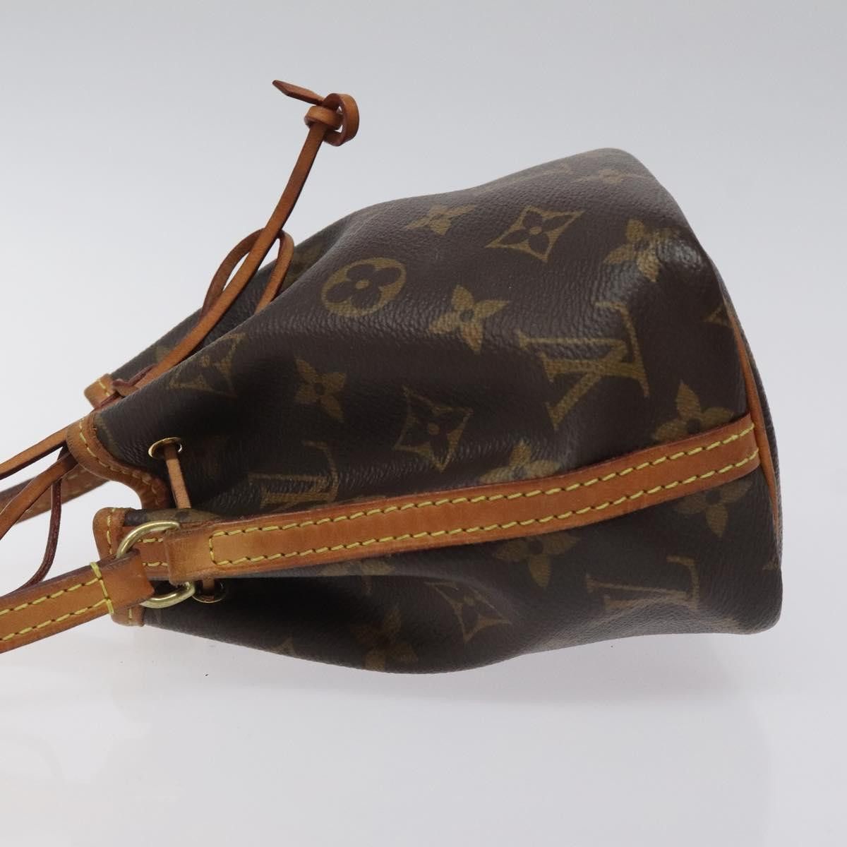 Louis Vuitton Louis Vuitton Nano Noe Shoulder Bag Monogram Canvas Size ONE SIZE - 4 Thumbnail