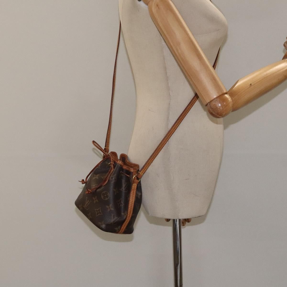 Louis Vuitton Louis Vuitton Nano Noe Shoulder Bag Monogram Canvas Size ONE SIZE - 13 Thumbnail