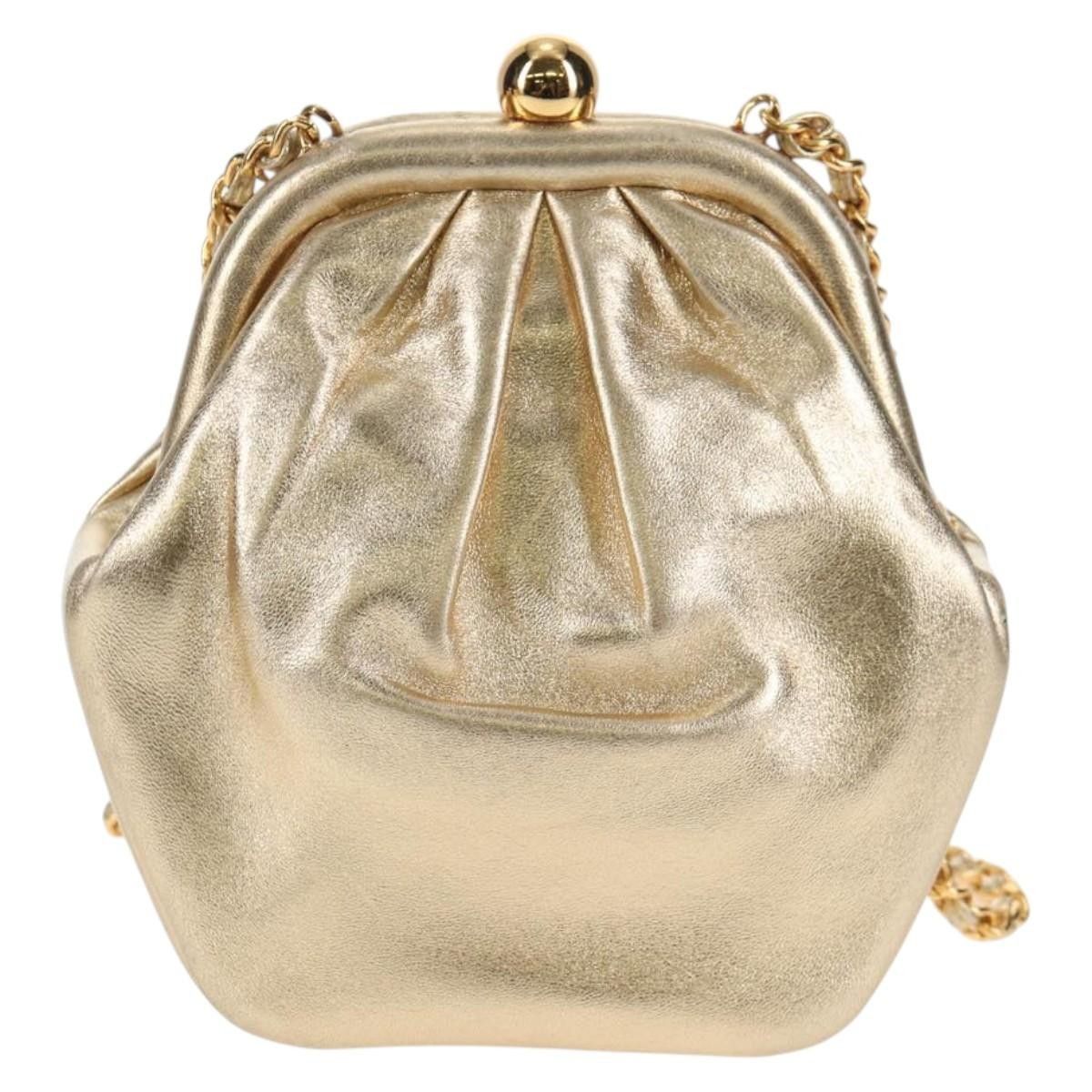 Chanel Chanel Vintage Timeless Kisslock Coin Purse Leather Size ONE SIZE - 2 Thumbnail