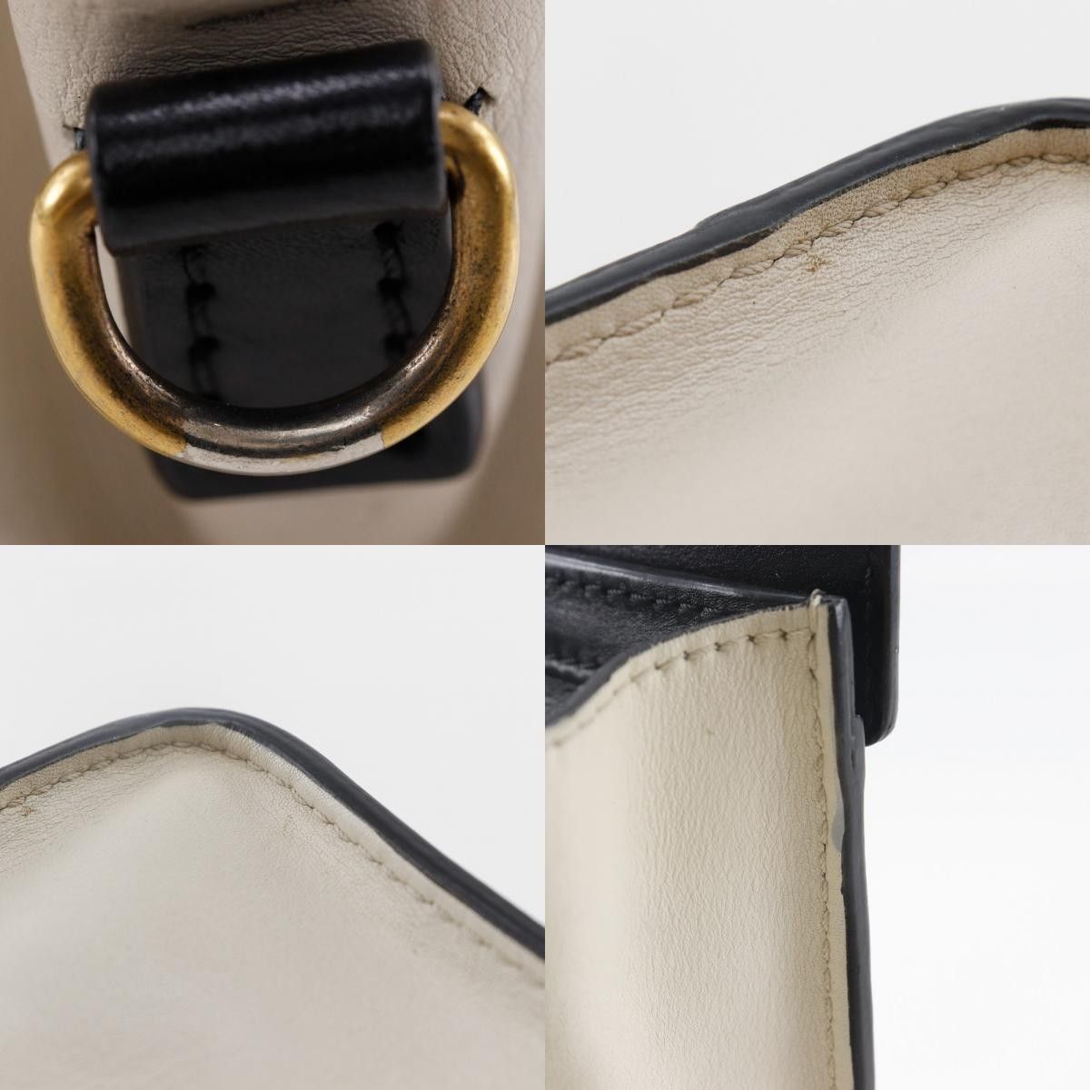 Celine Celine Tricolor Luggage Bag Leather Size ONE SIZE - 9 Thumbnail