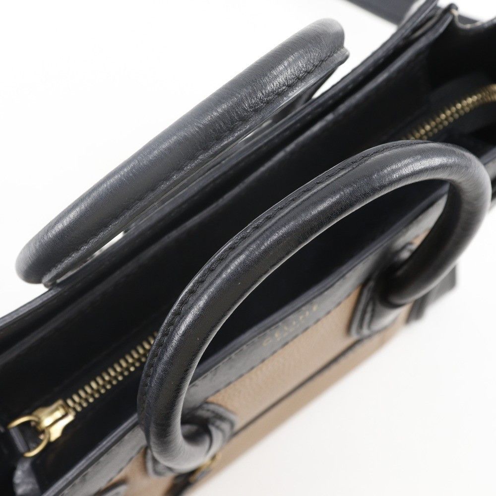 Celine Celine Tricolor Luggage Bag Leather Size ONE SIZE - 5 Thumbnail