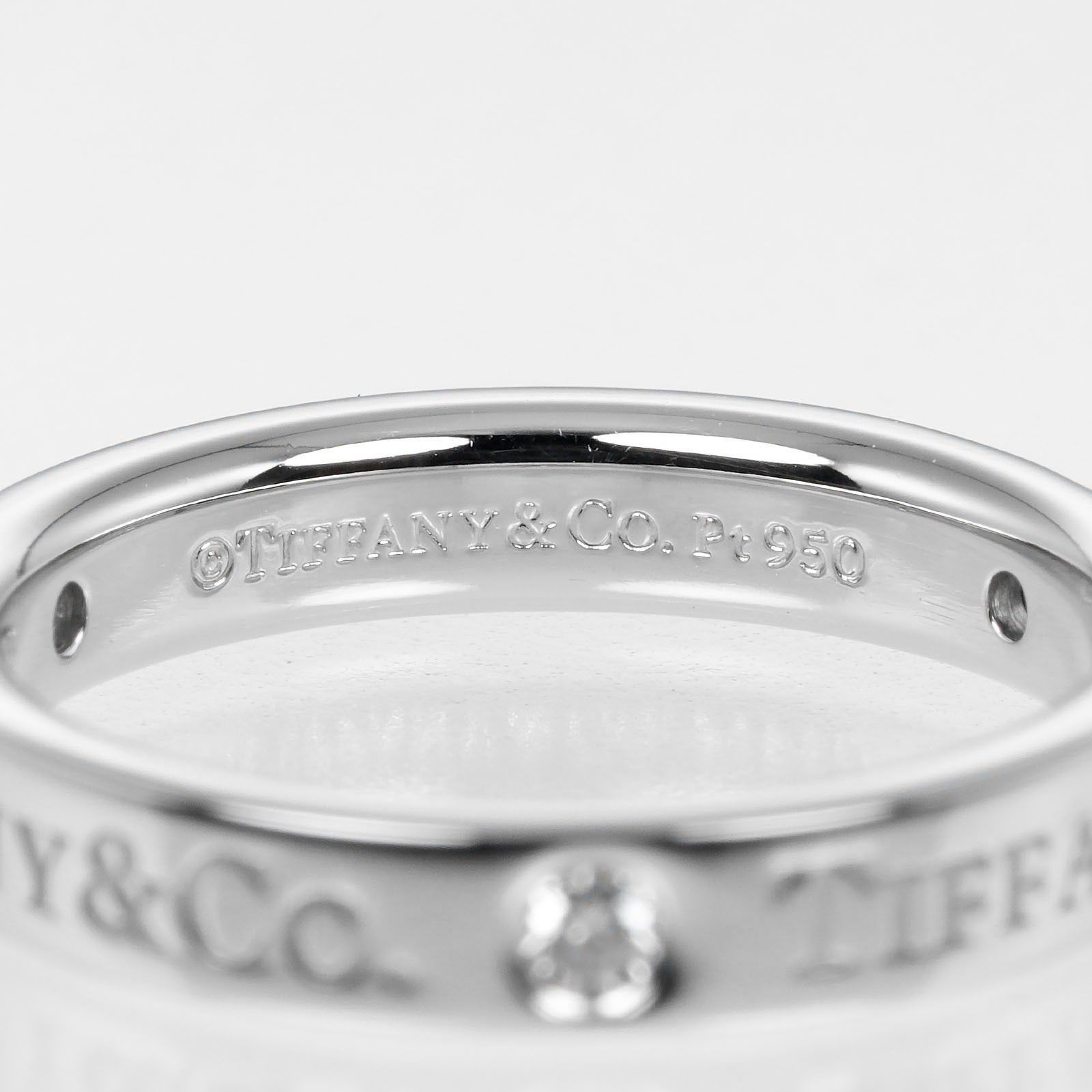 Tiffany & Co. Tiffany & Co. Flat Ring Platinum / 3P Diamond Size ONE SIZE - 6 Thumbnail